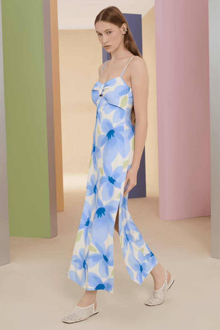 VESTIDO MIDI - EST FLORAL DELICADO M - EST FLORAL DELICADO - 352024